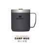 Camp mug 350ml Charcoal černá
