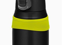  Hydrating thermos 1000 ml matte black - Stainless steel  vacuum insulated bottle - THERMOS - 39.18 € - outdoorové oblečení a vybavení  shop