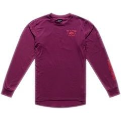 TROY LEE DESIGNS RUCKUS RIDE TEE LOCKDOWN SANGRIA