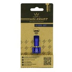 PEATYS HOLESHOT CO2 TYRE INFLATOR HEAD BLUE