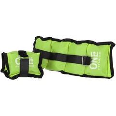 ONE FITNESS WW02 2 x 1,5 kg zelené