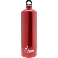 LAKEN Futura 1500 ml červená, neoprenový obal, popruh