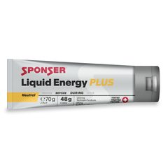 SPONSER LIQUID ENERGY PLUS 70g, neutral