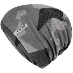 SENSOR ČEPICE MERINO IMPRESS, černá/camo
