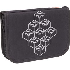 LEGO BAGS Bricks - penál s náplní černá