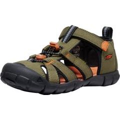 KEEN SEACAMP II CNX YOUTH, dark olive/gold flame