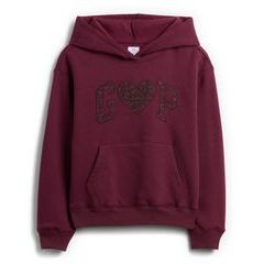 GAP 839160-00 Dětská mikina s logem Červená