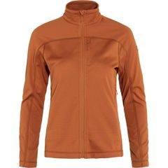 FJÄLLRÄVEN Abisko Lite Fleece Jacket W Terracotta Brown