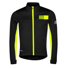 FORCE FROST softshell pánská černo-fluo