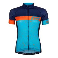 FORCE SPRAY LADY neck sleeve, blue-orange