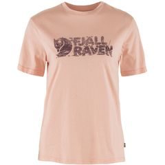 FJÄLLRÄVEN Lush Logo T-shirt W Chalk Rose