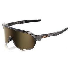 100% S2 - Gloss Black Havana - Soft Gold Mirror