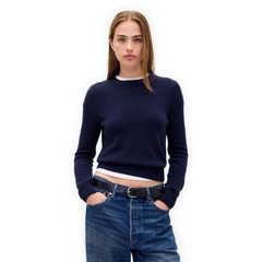 GAP 820718-03 Svetr CashSoft Tmavě modrá
