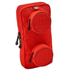 LEGO BAGS Signature Brick 1x2 Sling Bag 2,5 červená