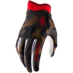100% ITRACK Gloves Camo