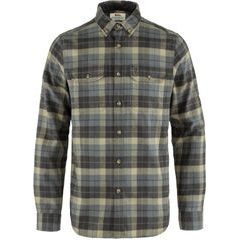 FJÄLLRÄVEN Singi Heavy Flannel Shirt M Super Grey-Stone Grey