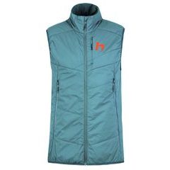 HANNAH KECHU VEST, brittany blue/burnt olive