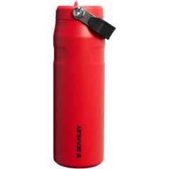 STANLEY IceFlow™ Bottle Flip Straw 700 ml Chili Black