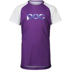 POC Y's Essential MTB Tee Sapphire Purple/Hydrogen White