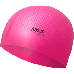 NILS Aqua NQC Dots tmavěrůžová