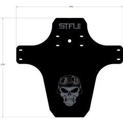 STFU Gunk Guard Skull šedá