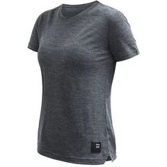 SENSOR MERINO LITE dámské triko kr.rukáv anthracite gray