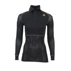 ACLIMA WoolNet Polo Shirt with zip, W Jet Black