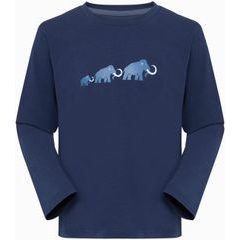 MAMMUT Core Longsleeve Kids Logo marine