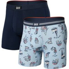 SAXX VIBE XTRA SC BB FLY 2PK, high brow low life/navy