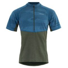 DEVOLD Standal Merino Tee Zip Neck Man, Forest