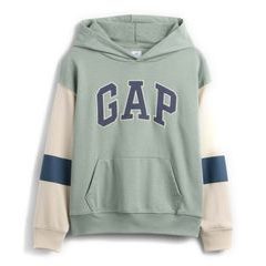 GAP 884118-00 Dětská mikina s logem French Terry Zelená