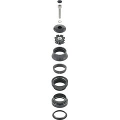 TREK Threadless External Cup 1-1/8in Black 28,6 mm (1-3/8 palce)