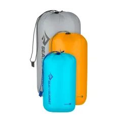 SEA TO SUMMIT Ultra-Sil Stuff Sack Set 5, 8, 13L Blue Atoll, Zinnia, High Rise