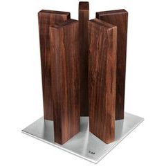 KAI Blok na nože Stonehenge na 10 dílů, nerez/ořech magnetický