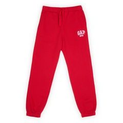 GAP 797784-05 Dětské tepláky s logem Červená