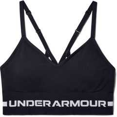 UNDER ARMOUR UA Seamless Low Long Bra, Black