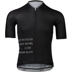 POC M's Pristine Print Jersey Uranium Black