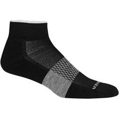 ICEBREAKER M Multisport Light Mini BLACK/SNOW/METRO HTHR