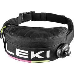 LEKI Drinkbelt Thermo Compact , black-neonpink-neonyellow, Junior