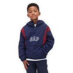GAP 795732-00 Dětská nepromokavá nylonová bunda Tmavě modrá