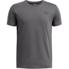 UNDER ARMOUR UA B SPORTSTYLE LC SS, šedá
