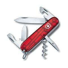 VICTORINOX SPARTAN red transparent