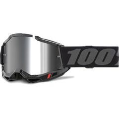 100% ACCURI 2 Goggle Black - Silver Mirror Lens