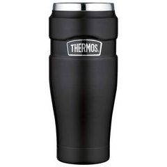 THERMOS Vodotěsný termohrnek 470 ml - matně černá