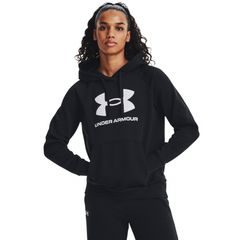 UNDER ARMOUR Rival Fleece Big Logo Hdy, BLK
