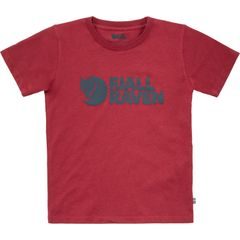 FJÄLLRÄVEN Kids Fjällräven Logo T-shirt Pomegranate Red