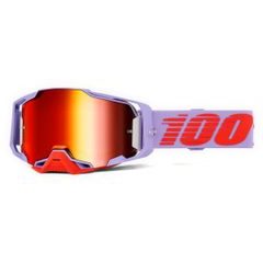 100% ARMEGA Goggle Fausto - Red Mirror Lens