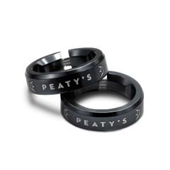 PEATYS MONARCH LOCK RING BLACK