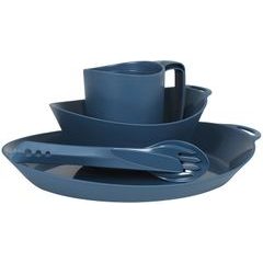 LIFEVENTURE Ellipse 4-Piece Set; navy blue