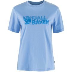 FJÄLLRÄVEN Lush Logo T-shirt W, Ultramarine